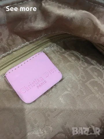 Vintage Dior Inspired Floral Denim чанта, снимка 11 - Чанти - 55955450