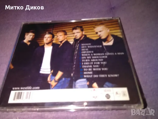 Westlife Turnaround CD компакт диск отличeн, снимка 2 - CD дискове - 50302849