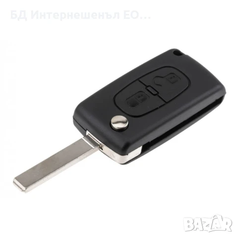 Кутийка за ключ с 2 бутона CITROEN & PEUGEOT, VA2-7mm, CE0523