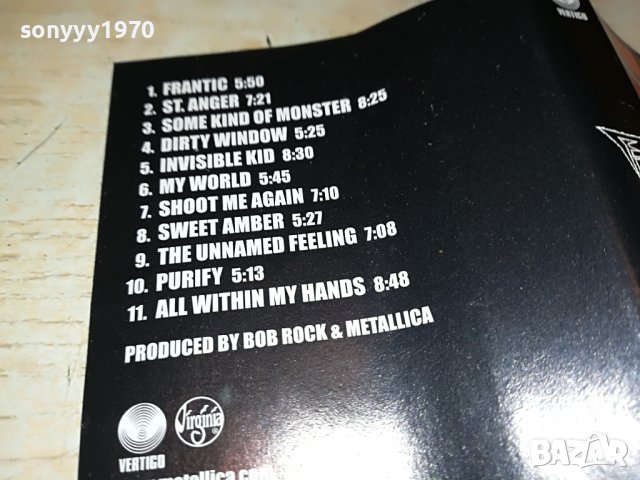 *METALLICA-ORIGINAL-КАСЕТА 2806222016, снимка 12 - Аудио касети - 37229611