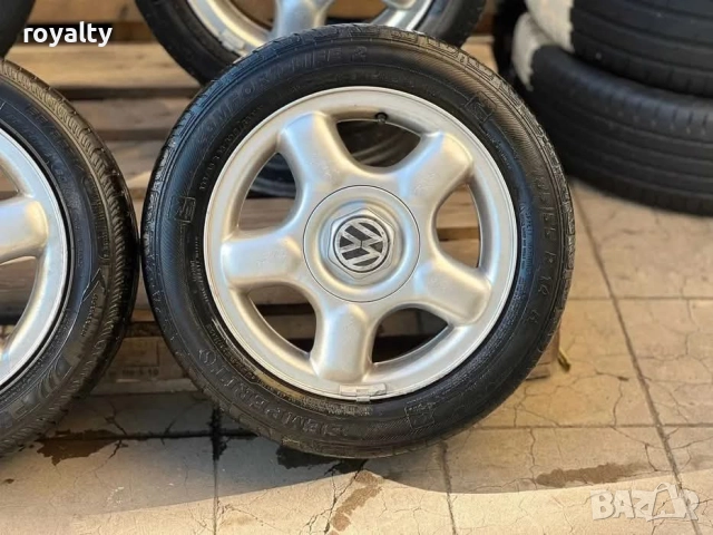 4х100 14 Цола Оригинални Джанти VW Golf 3 Polo Passat ET 43 J 6, снимка 4 - Аксесоари и консумативи - 52412180