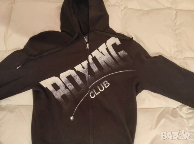 BOXING CLUB суичър с цип - Made in Italy, снимка 2 - Бокс - 52885008