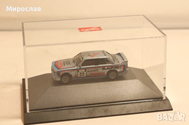 HERPA H0 1/87 BMW 3 РАЛИ МОДЕЛ КОЛИЧКА