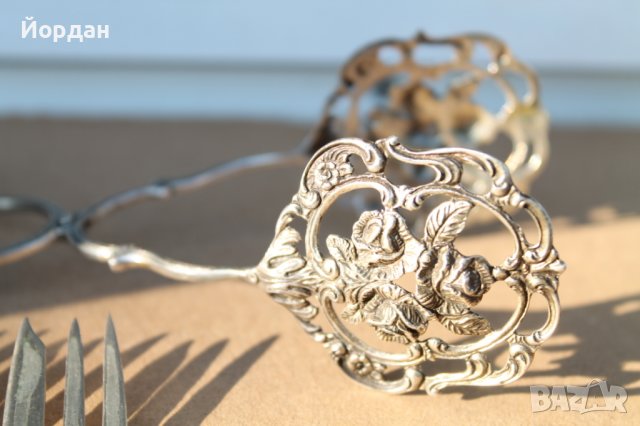 Немски Сребърни прибори - вилици и лъжици АЛБО , снимка 2 - Прибори за хранене, готвене и сервиране - 37605286