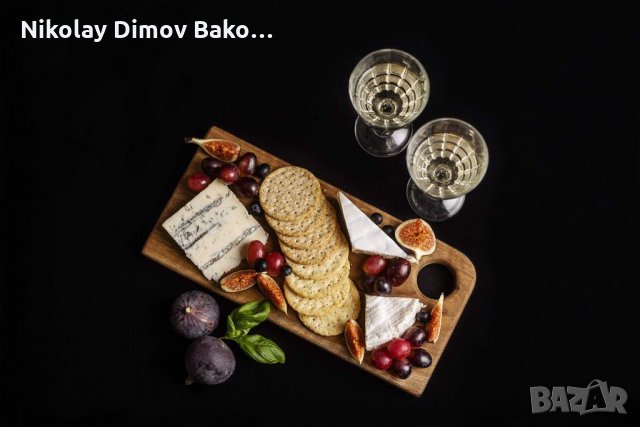Дъска за сервиране / дъска за рязане от орех, снимка 2 - Аксесоари за кухня - 30410096