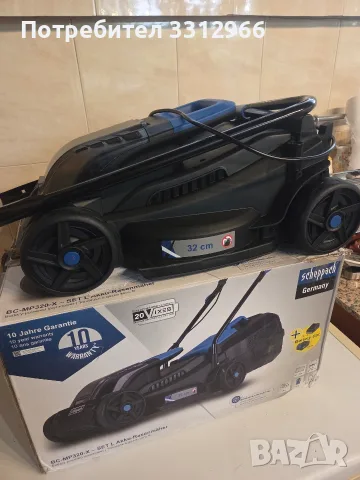 Акумулаторна косачка Scheppach BC-MP320-X с ширина на косене 32 см БЕЗ БАТЕРИЯ И ЗАРЯДНО , снимка 2 - Градинска техника - 55981559