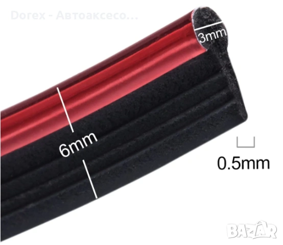 Интериорна декоративна лента за кола 5 м + инструмент - различни цветове, снимка 2 - Аксесоари и консумативи - 53899454