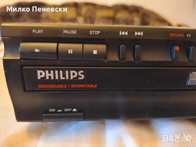 PHILIPS CDR 760 STEREO CD PLAYER RECORDER., снимка 7 - MP3 и MP4 плеъри - 53221857