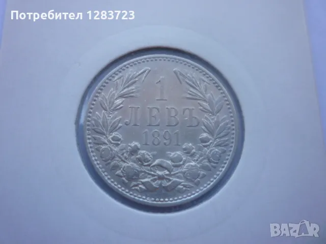монета 1 лев 1891 година, снимка 8 - Нумизматика и бонистика - 49397655