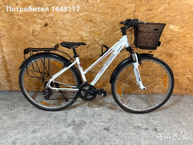 28цола Genesis алуминиев дамски градски велосипед колело[21ck-Shimano]