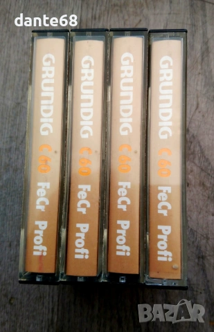 Аудио касети Grundig Profi-Cassette C-60 FeCr, снимка 7 - Аудио касети - 54300908