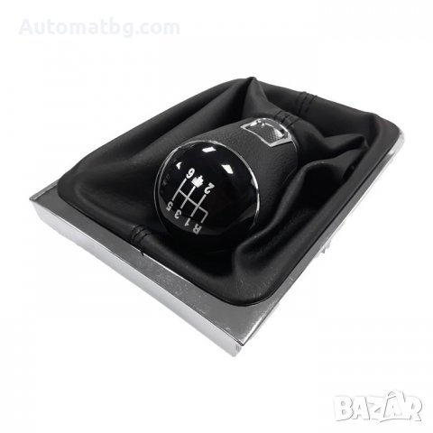 Топка с маншон за скоростен лост Automat, За VW PASSAT B7, 6 скорости, Черен, снимка 2 - Аксесоари и консумативи - 37938938