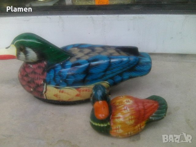 Две патици от каолин, снимка 1