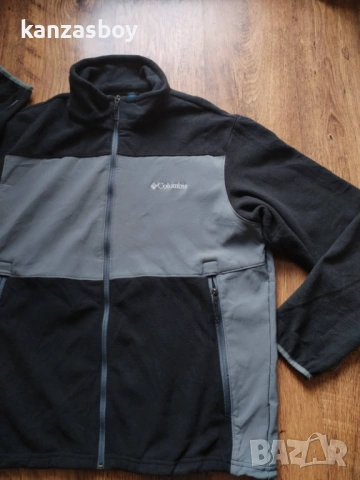 columbia hybrid fleece jacket - мъжко поларено яке Л, снимка 5 - Якета - 53155620