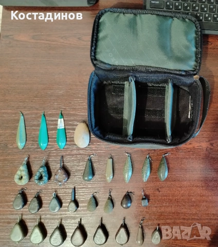 чанта на Fox с оловни тежести, снимка 2 - Такъми - 54319975