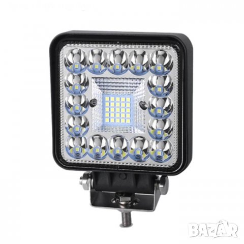 Диоден халоген Automat, Универсален, Алуминий, IP67, 12V - 24V, 30W, 3000K, 2628, Черен