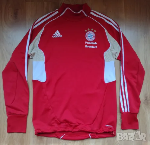 Bayern Munchen / Adidas - футболно горнище на Bayern Munich , Байерн Мюнхен, снимка 7 - Спортни дрехи, екипи - 49689665