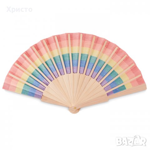 ветрило ръчно ретро за веене внесено от Испания дърво, шарено, снимка 2 - Други - 38211187