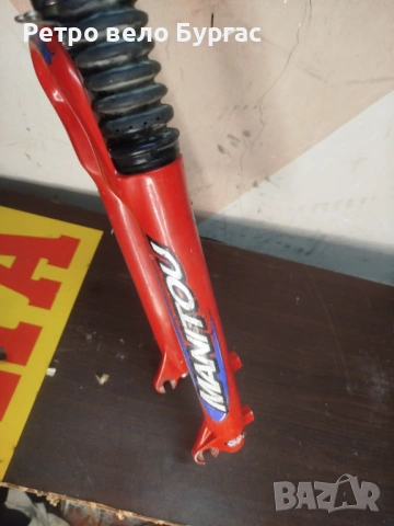 26 цола въздушна,  вилка за велосипед Колело manitou , снимка 7 - Части за велосипеди - 53923505