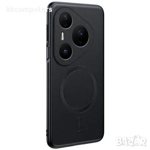 Калъф за Huawei Pura 90s Pro / Pura 90 Pro Магнитен с PU Кожа, TPU + PC и Скрийн Протектор – 4 цвята