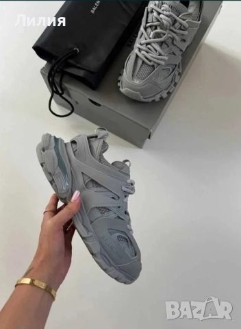 Balenciaga Track GREY, снимка 4 - Маратонки - 51578763
