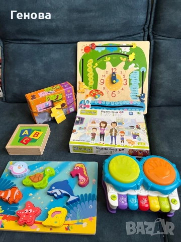 Интересен сет от детски играчки