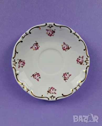 Чаша за кафе с подложна чинийка- Weimar, снимка 4 - Антикварни и старинни предмети - 52415664