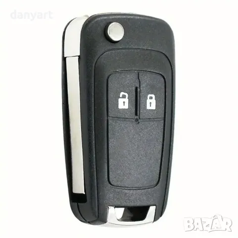 Кутия за Дистанционен Ключ с 2 Бутона за Opel Astra, Mokka, Insignia, Cascade, Zafira, снимка 2 - Аксесоари и консумативи - 50247120