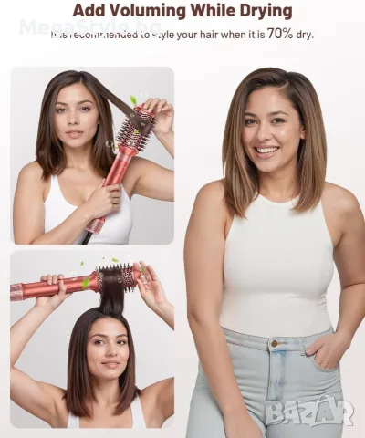 Мултифункционален уред за коса 5 в 1 HITTIONA High-Speed Air Styler, снимка 8 - Сешоари - 55950706