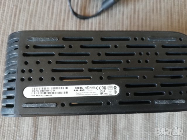 Преносим хард диск Western Digital 500GB, снимка 3 - Външни хард дискове - 38950353