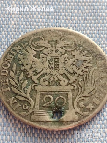 Сребърна монета 20 кройцера 1758г. Франц първи Свещена Римска империя 12235, снимка 10 - Нумизматика и бонистика - 42887110