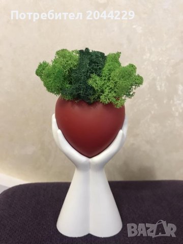 Статуетка със скандинавски мъх 