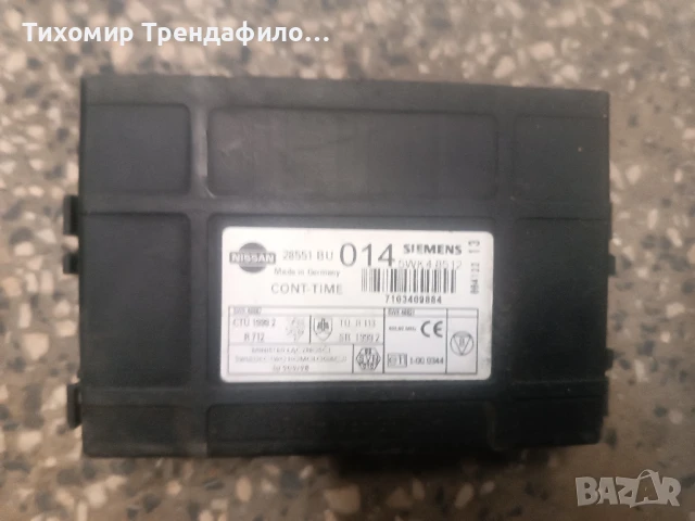 модул нисан алмера тино, nissan 28551 BU , siemens 5WK4 8512 , 7103409884, снимка 2 - Части - 51247132