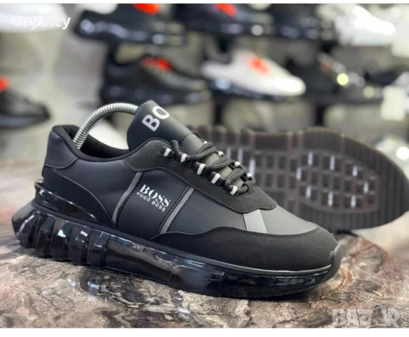Hugo Boss Черни Мъжки Маратонки 