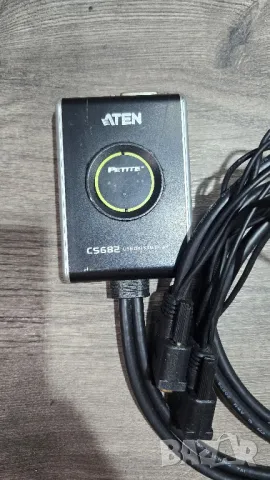 Устройство за използване на два компютъра с един монитор KVM, снимка 11 - Геймърски - 49810616