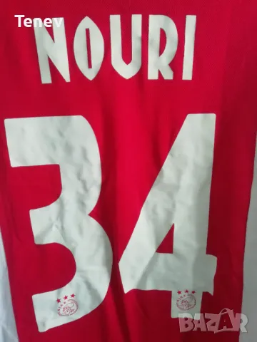 Ajax #34 Nouri Adidas 2017/2018 оригинална тениска фланелка Аякс Амстердам размер М , снимка 4 - Тениски - 48906132