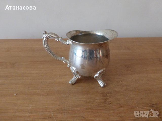 Посребрен сервиз за кафе чай аксесоар съдчета 1970 г, снимка 7 - Сервизи - 42146123