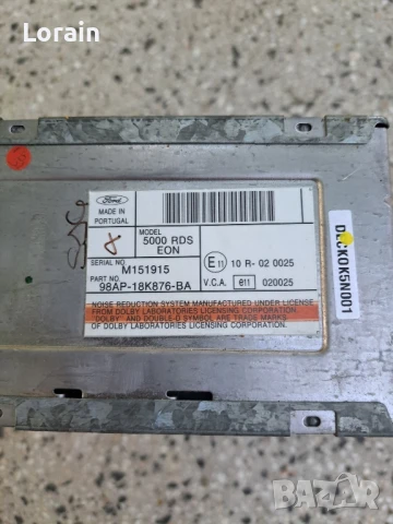 Оригинален радиокасетофон за Форд , снимка 3 - Радиокасетофони, транзистори - 51087232