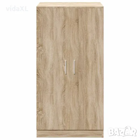 vidaXL Шкаф за обувки, 7 рафта, дъб, снимка 4 - Шкафове - 56146407