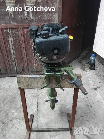 продавам извьнбордов  четеритактов двигател 5кс работещ и на газ пропан бутан с въздушно охлаждане, снимка 4 - Воден транспорт - 50164403