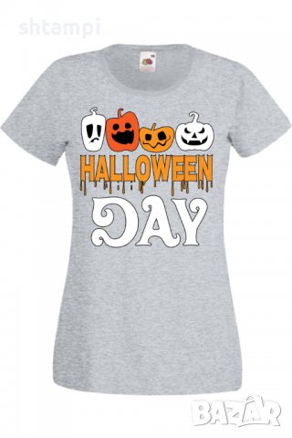 Дамска тениска Halloween Day,Halloween,Хелоуин,Празник,Забавление,Изненада,Обичаи,, снимка 5 - Тениски - 38137732