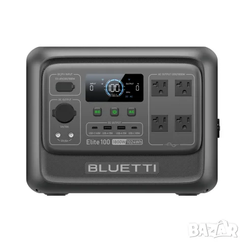 BLUETTI 100 V2 Portable Power Station - преносима зарядна станция, снимка 2 - Друга електроника - 55974303