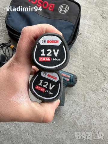 Bosch GSR 12V-15 винтоверт, снимка 5 - Винтоверти - 52898678
