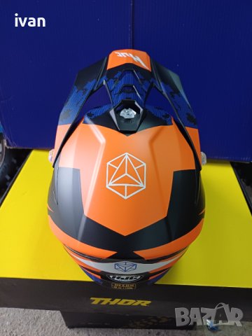 Каска сross enduro шлем ктм exc tpi sxf , снимка 5 - Мотоциклети и мототехника - 42430263