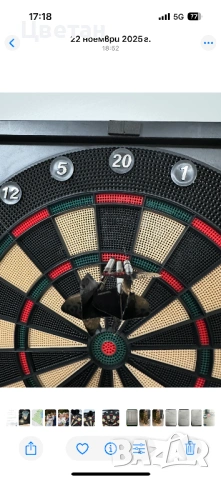 Електронен дартс, снимка 4 - Дартс - 54222301