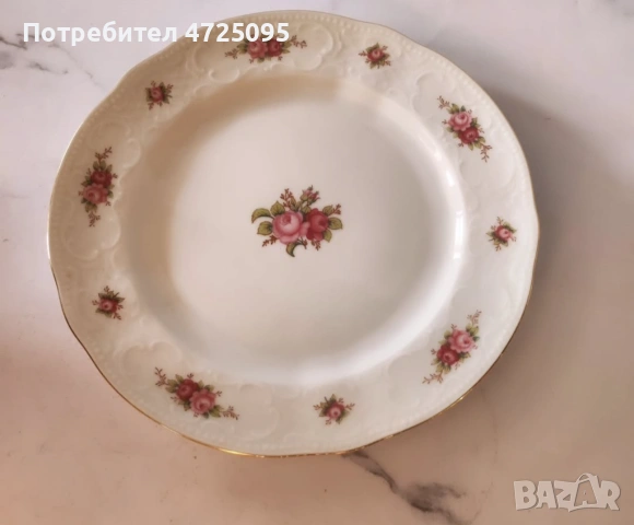 Троен порцеланов сет, снимка 2 - Чаши - 53881761