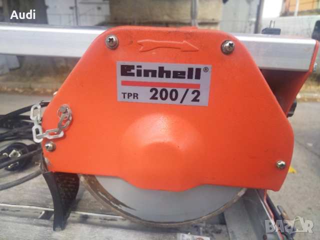 EINHELL TPR 200/2 машина за водно рязане на плочки, фаянс, теракот, гранитогрес Отрезната машина за , снимка 12 - Циркуляри - 45710260