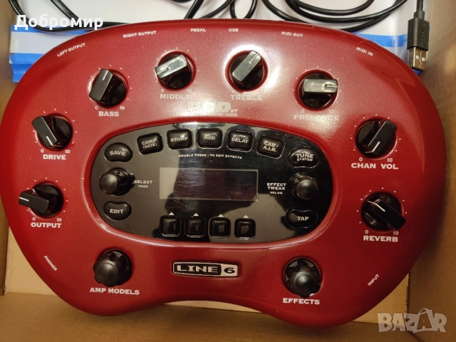Line 6 pod xt китарен процесор