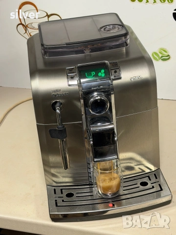 Кафемашина кафе автомат Saeco Syntia с гаранция, снимка 5 - Кафемашини - 53080740