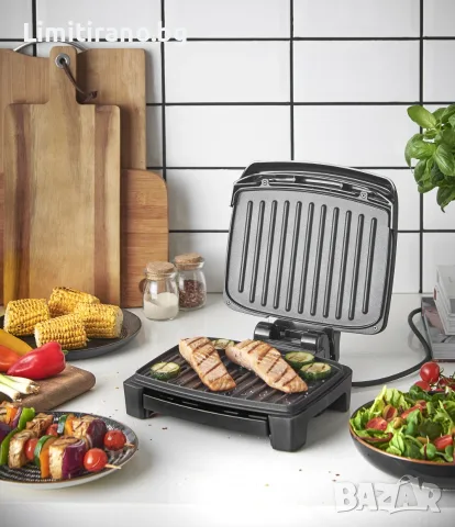Грил George Foreman Immersa – компактен електрически грил, снимка 2 - Скари - 55801284